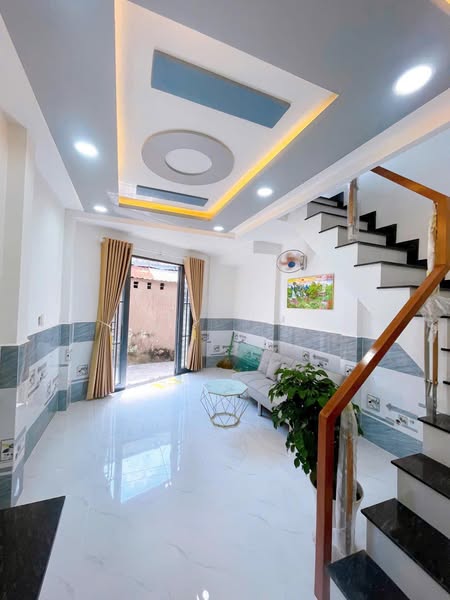 1ty3 bán nhà 1 lầu; đường ô tô; bao QH, gần CĐ Điện Lực Q12 - Ảnh 1